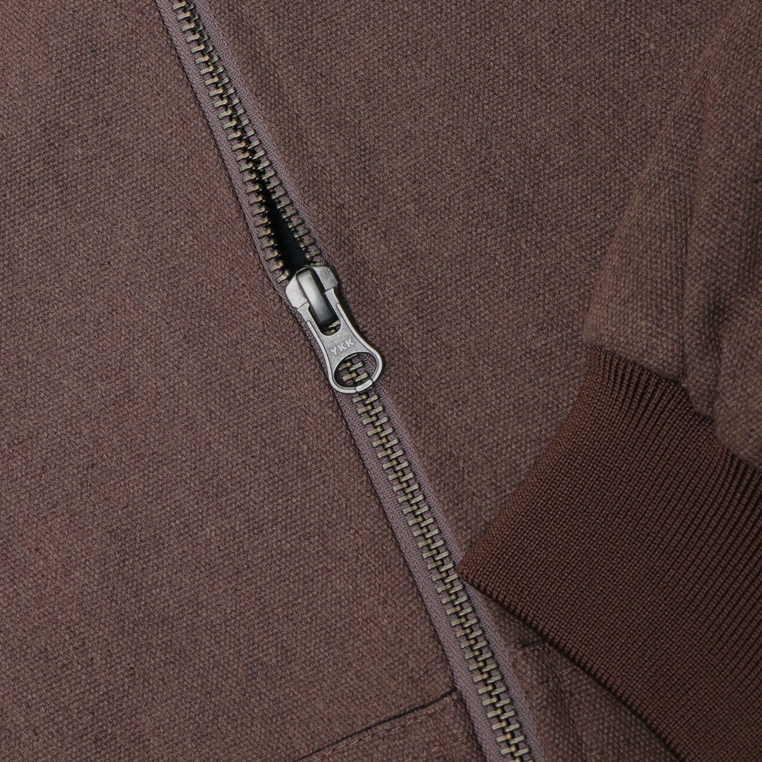 Pass~Port Diggers Zip Hood - Dark Choc