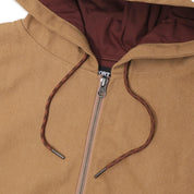 Pass~Port Diggers Zip Hood - Camel
