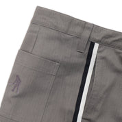 Pass~Port Leagues Club Short - Side Stripe Grey