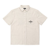 Pass~Port Gauntlets Workers Short Sleeve Shirt - Off White