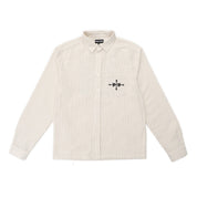 Pass~Port Gauntlets Workers Long Sleeve Shirt - Off White