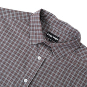 Pass~Port Workers Check Short Sleeve Shirt - Sangria
