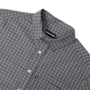 Pass~Port Workers Check Long Sleeve Shirt - Graphite