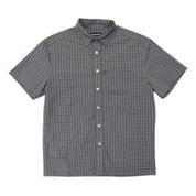 Pass~Port Workers Check Short Sleeve Shirt - Graphite