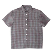 Pass~Port Workers Check Short Sleeve Shirt - Sangria
