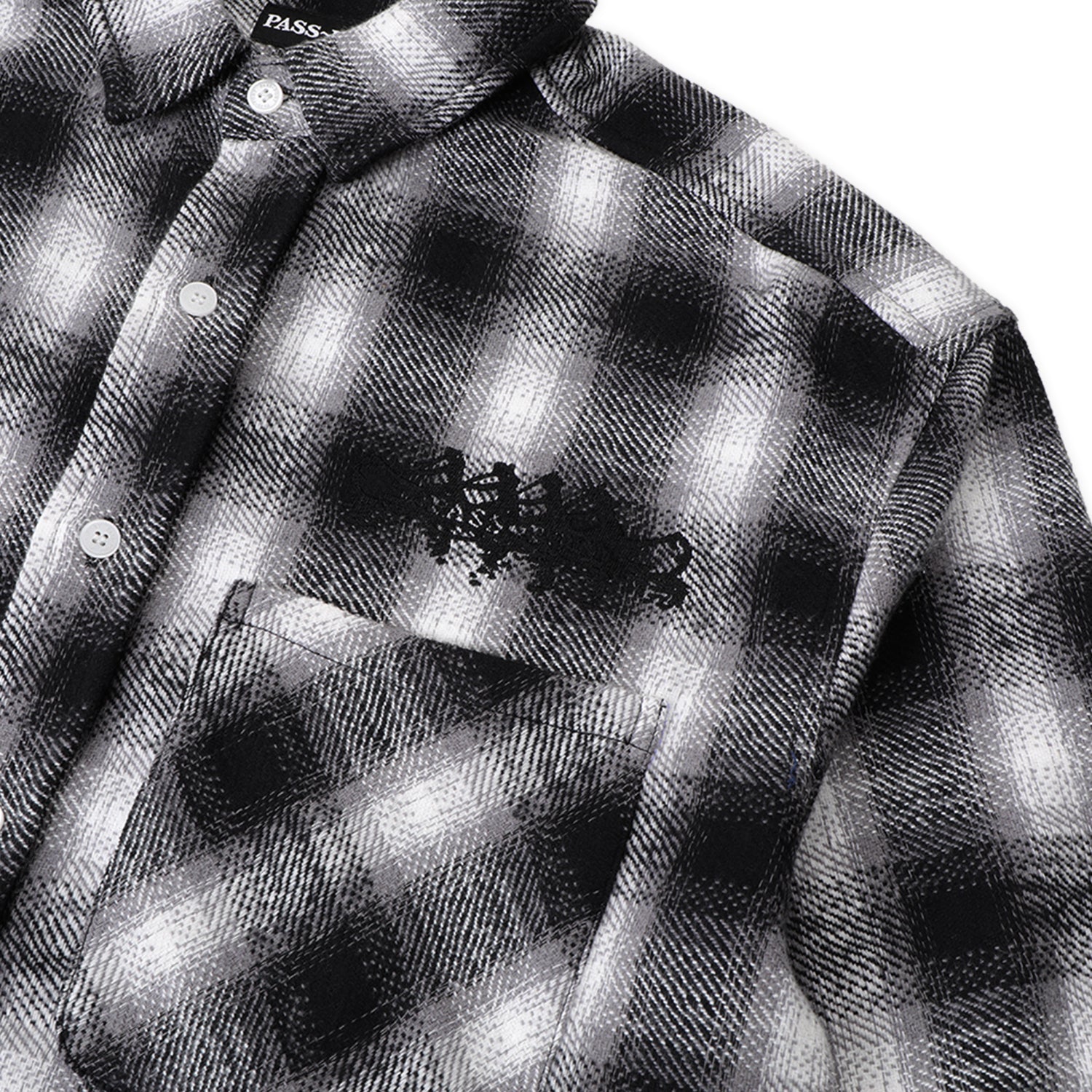 Pass~Port Canoe Workers Flannel - Grey