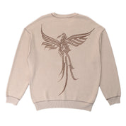 Pass~Port Calligraphy Knit Sweater - Sand