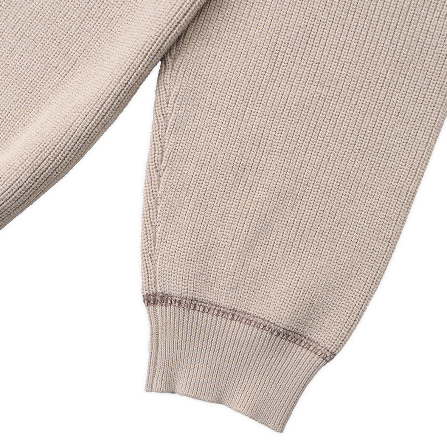 Pass~Port Calligraphy Knit Sweater - Sand