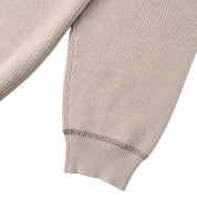 Pass~Port Calligraphy Knit Sweater - Sand