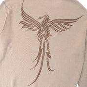 Pass~Port Calligraphy Knit Sweater - Sand