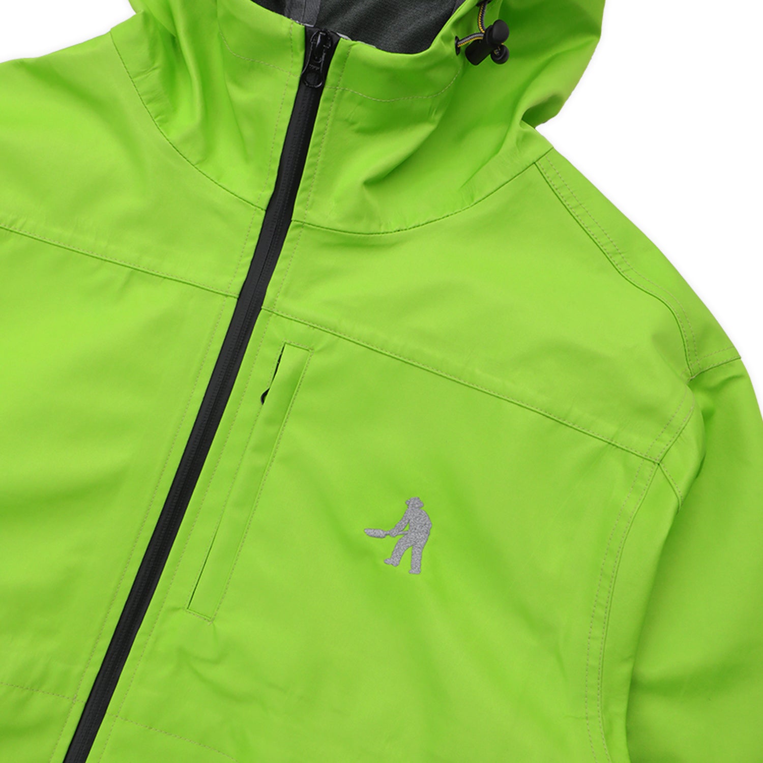 Pass~Port Workers Rain Jacket - Chartreuse