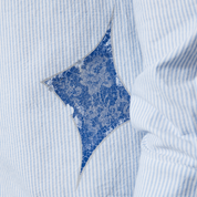 Pass~Port Glint Workers Long Sleeve Shirt - Blue