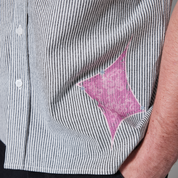 Pass~Port Glint Workers Short Sleeve Shirt - Black
