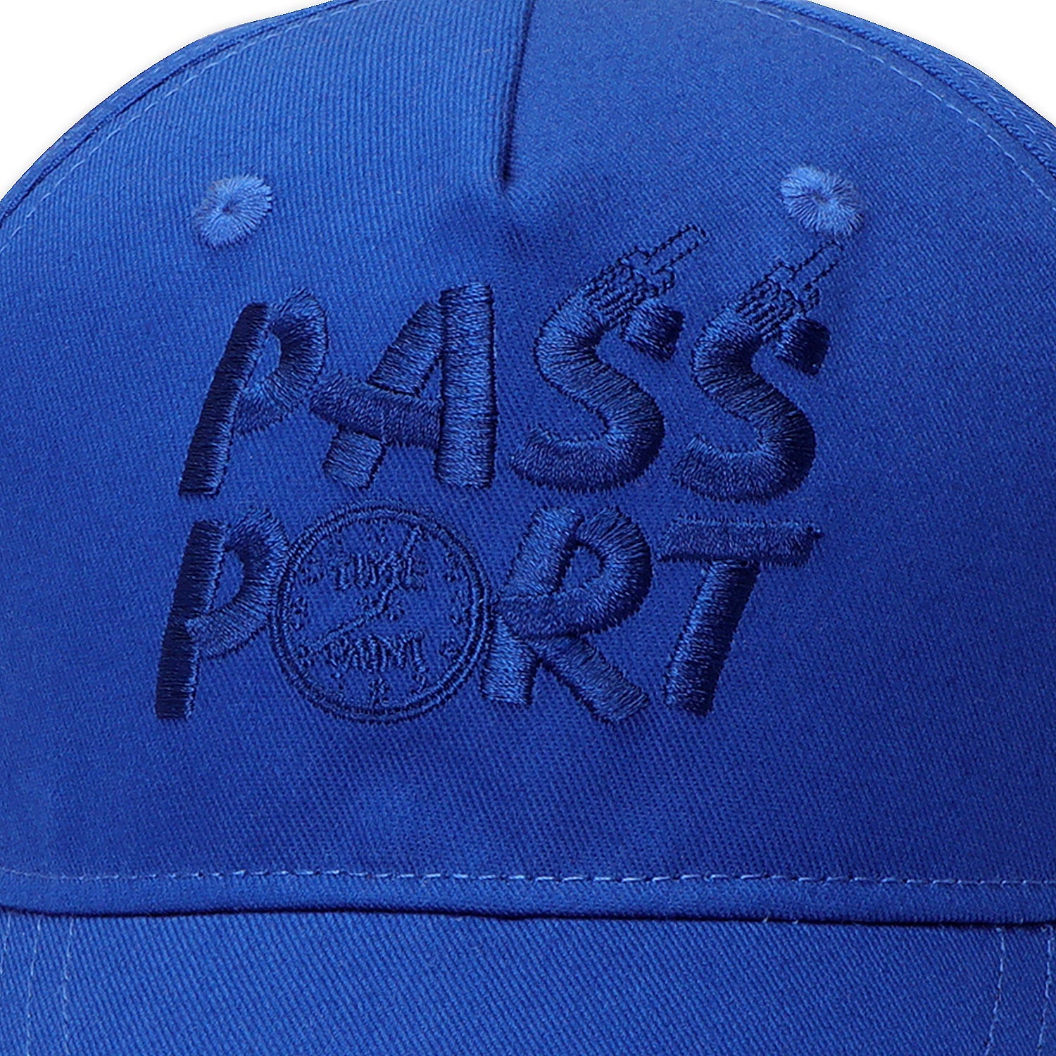 Pass~Port Shop Rules Packers Cap - Poster Blue