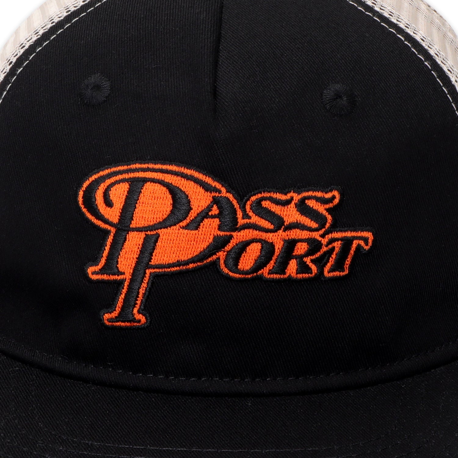 Pass~Port Miniumum Output Workers Trucker - Black