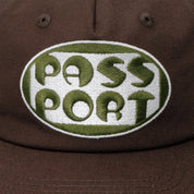 Pass~Port Rounded Workers Cap - Choc