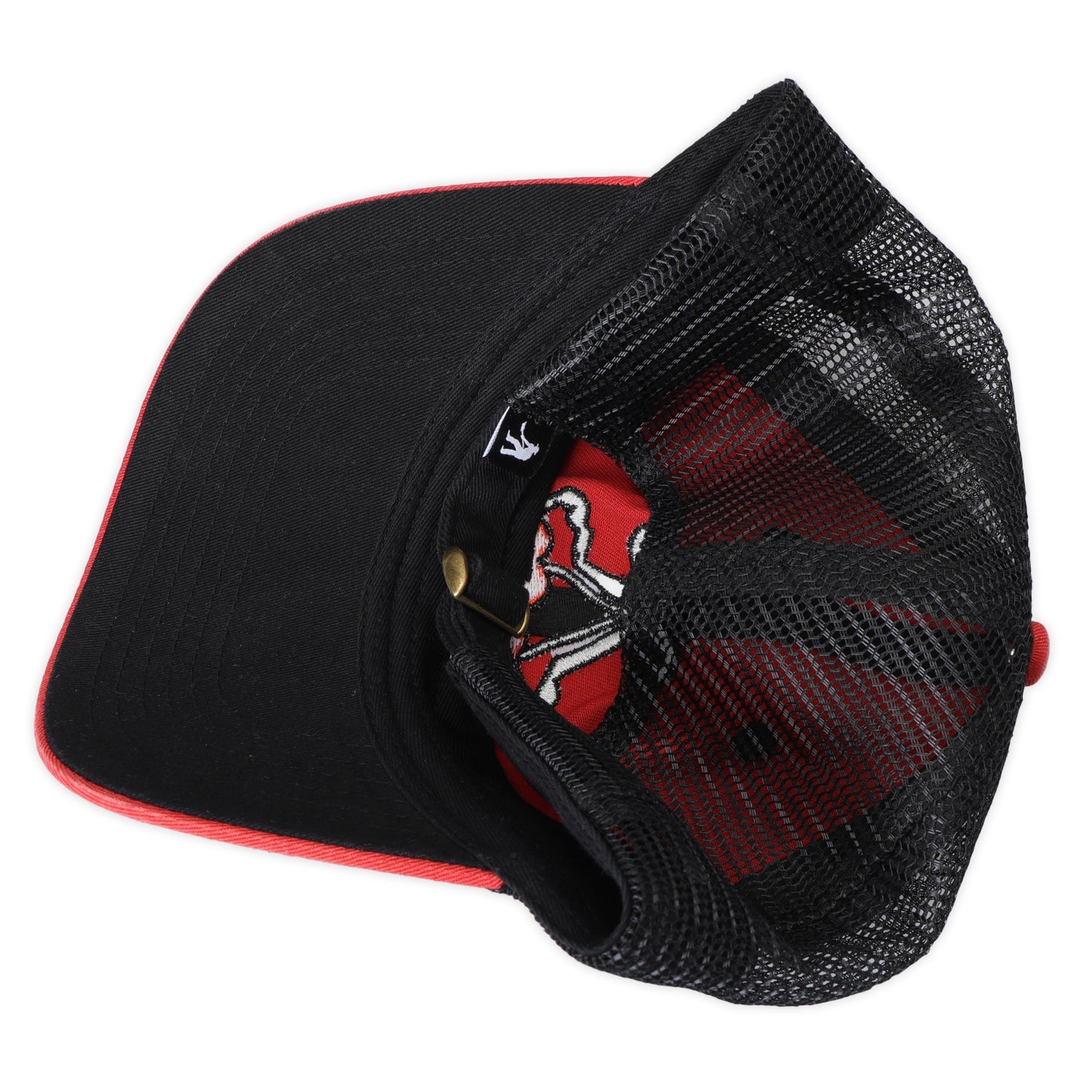Pass~Port Cherries Leagues Trucker - Washed Red