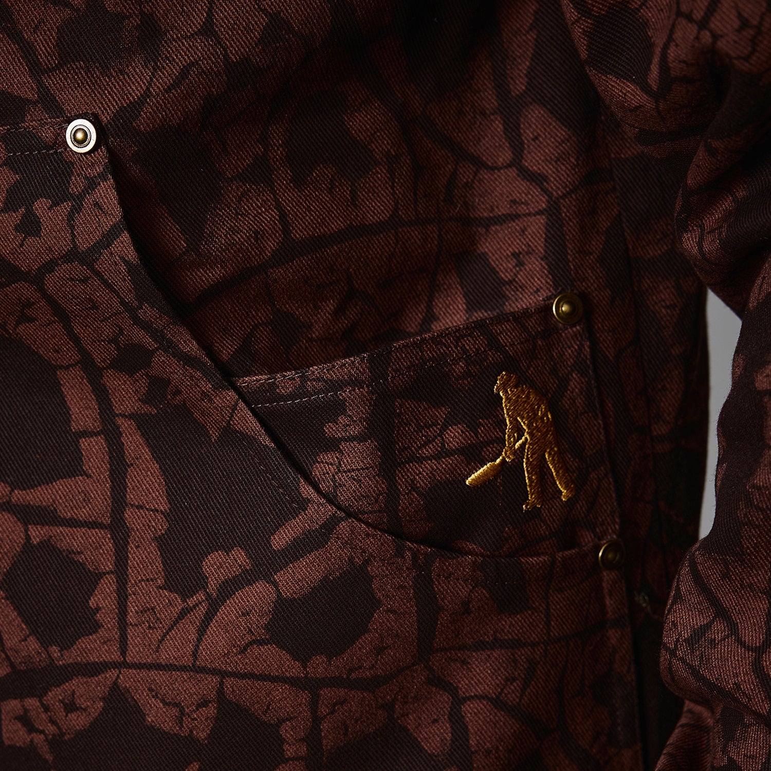 Pass~Port Weathered Diggers Club Zip Hood - Mud