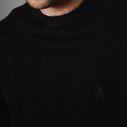 Pass~Port Solid Workers Sweater - Washed Black