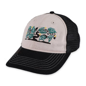 Pass~Port Orchard Leagues Trucker - Black / Off White