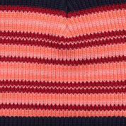 Pass~Port Organic Cotton Stripe Beanie - Navy