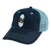 Pass~Port Over It Packers Trucker - Navy