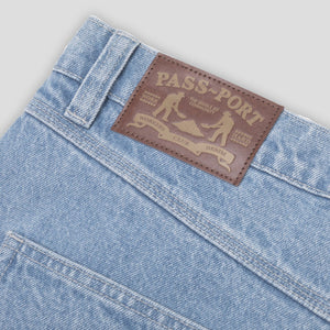 Pass~Port Workers Club Denim Jean - Washed Light Indigo