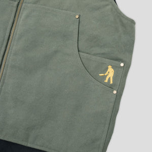 Pass~Port Diggers Club Vest - Moss