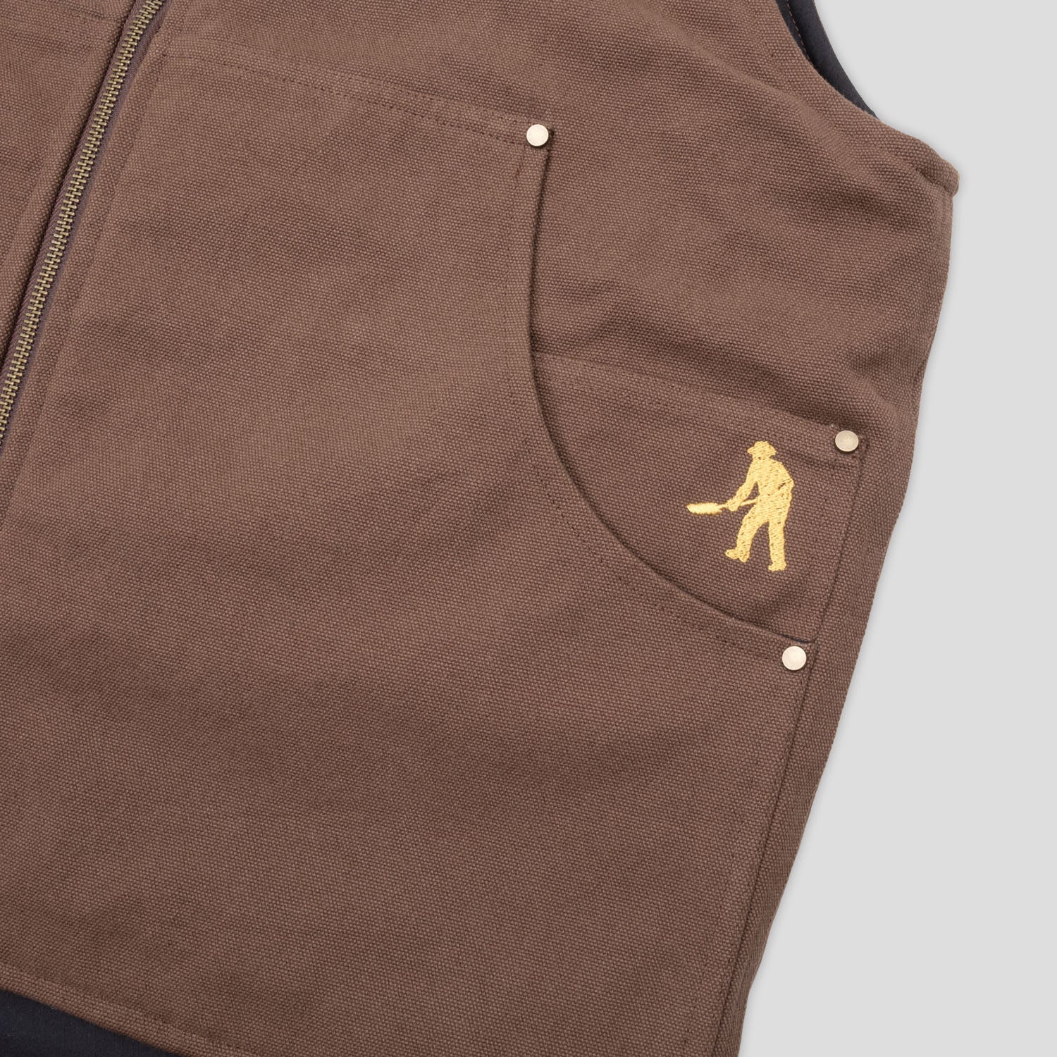 Pass~Port Diggers Club Vest - Mud