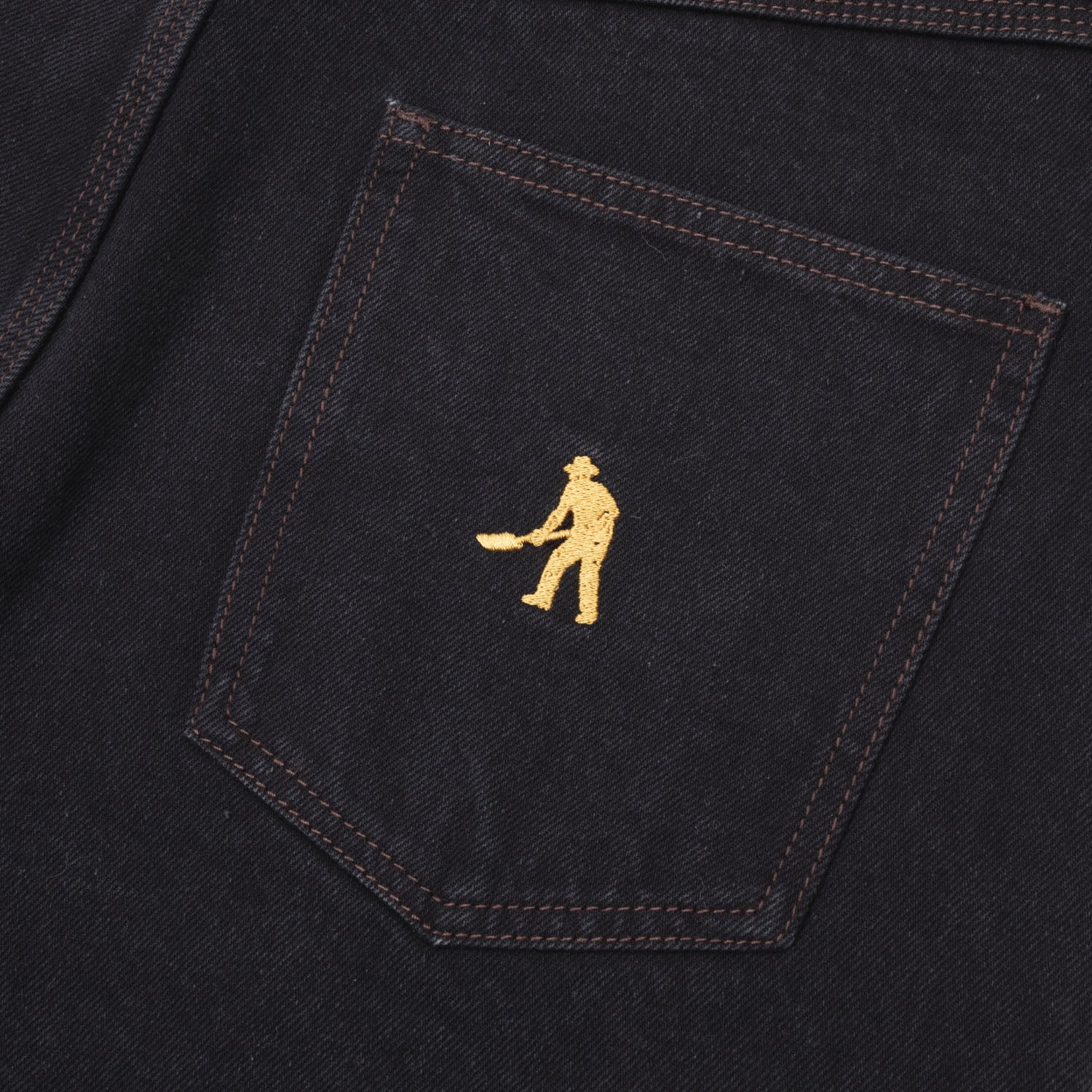 Pass~Port Workers Club Denim Jean - Washed Black