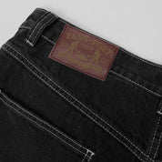 Pass~Port Workers Club Jean Short - Faded Washed Black