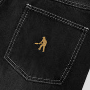 Pass~Port Workers Club Jean Pant - Faded Washed Black