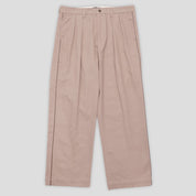 Pass~Port Herringbone Leagues Club Side Stripe Pant - Light Brown / Choc Stripe