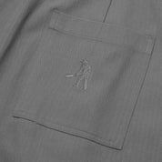 Pass~Port Herringbone Leagues Club Short - Grey
