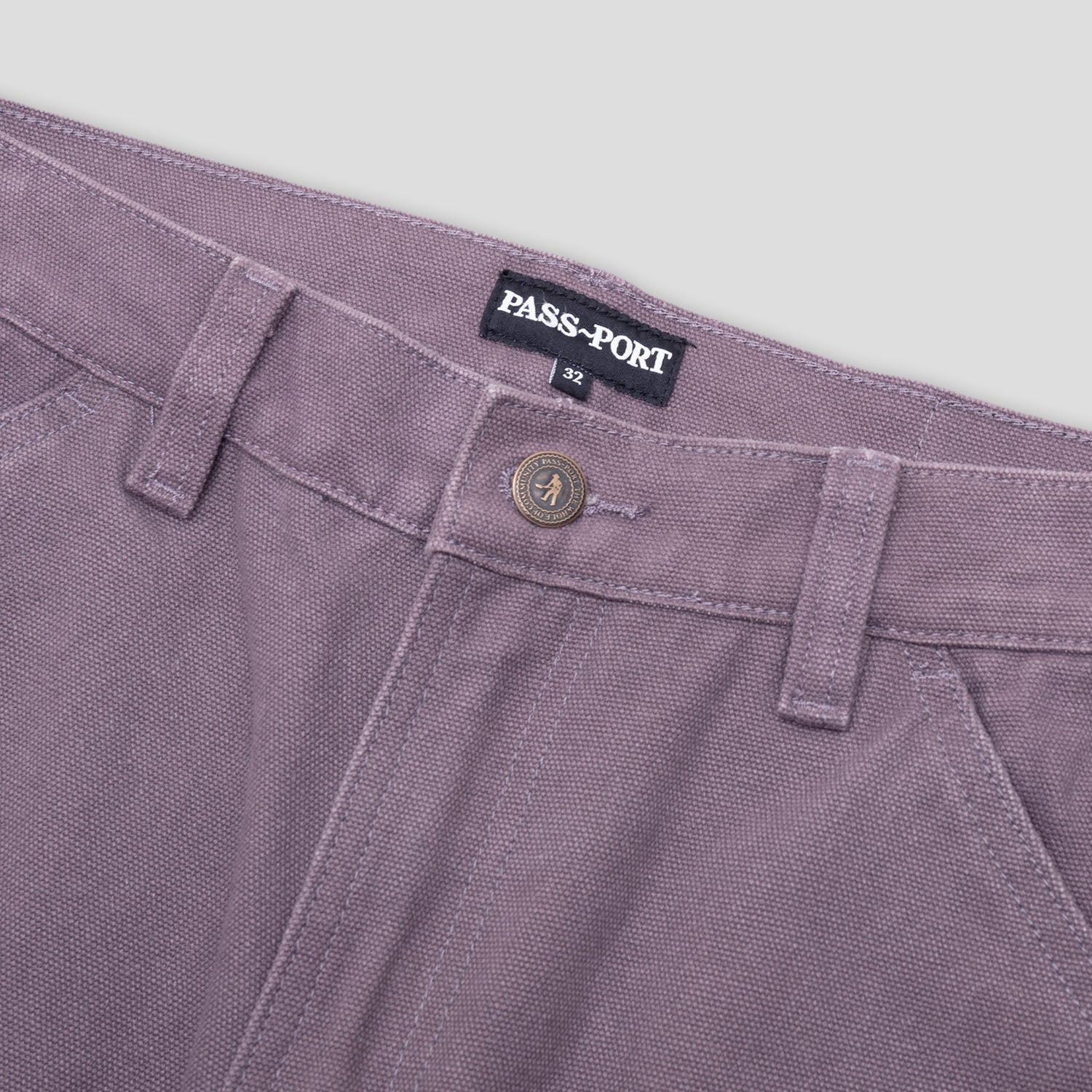 Pass~Port Double Knee Diggers Club Pant - Washed Lilac