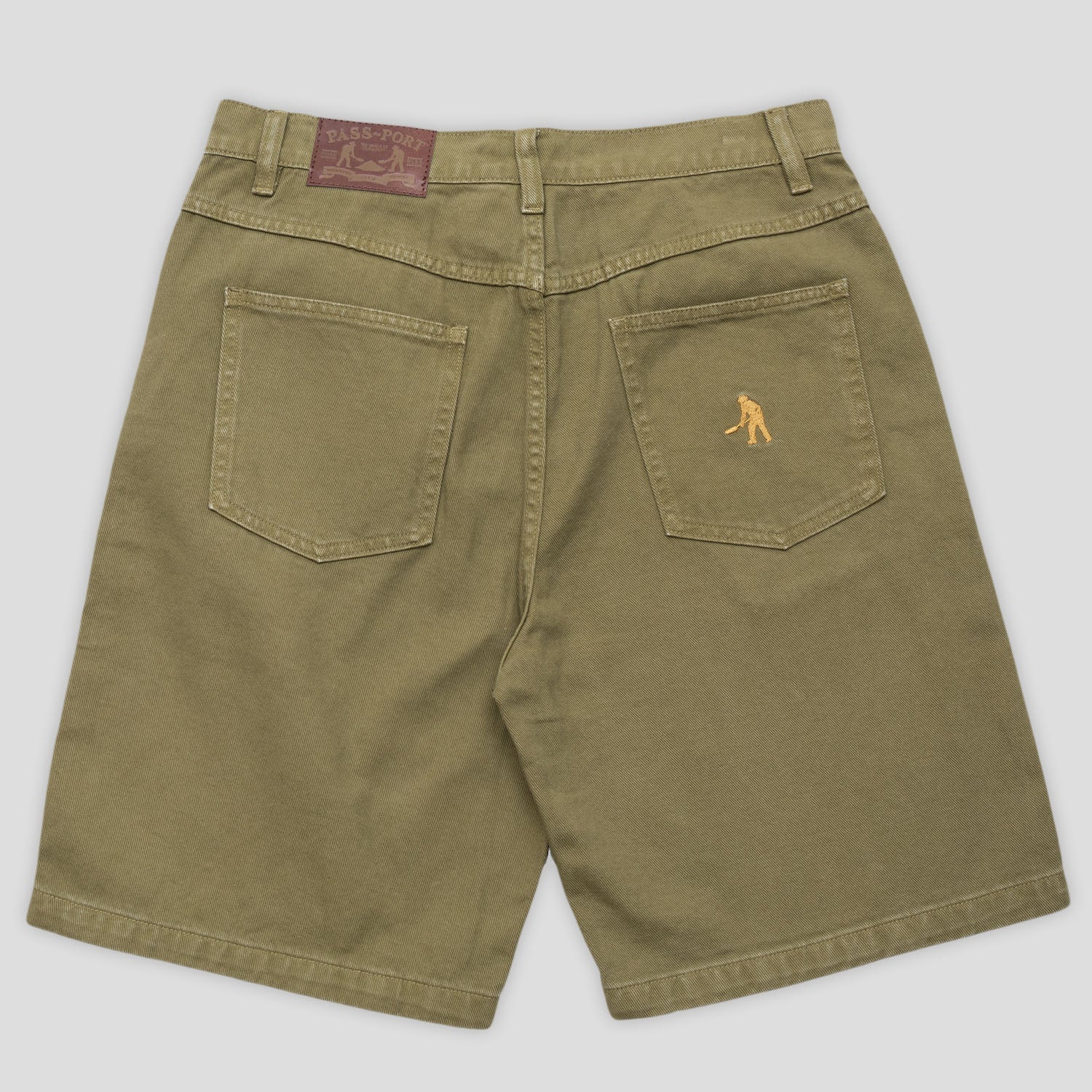 Pass~Port Workers Club Jean Short - Olive