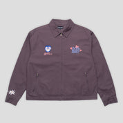 Pass~Port Yobbo Workers Jacket - Eggplant