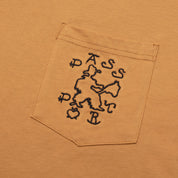 Pass~Port Cowpoke Organic Cotton Pocket Tee - Mustard
