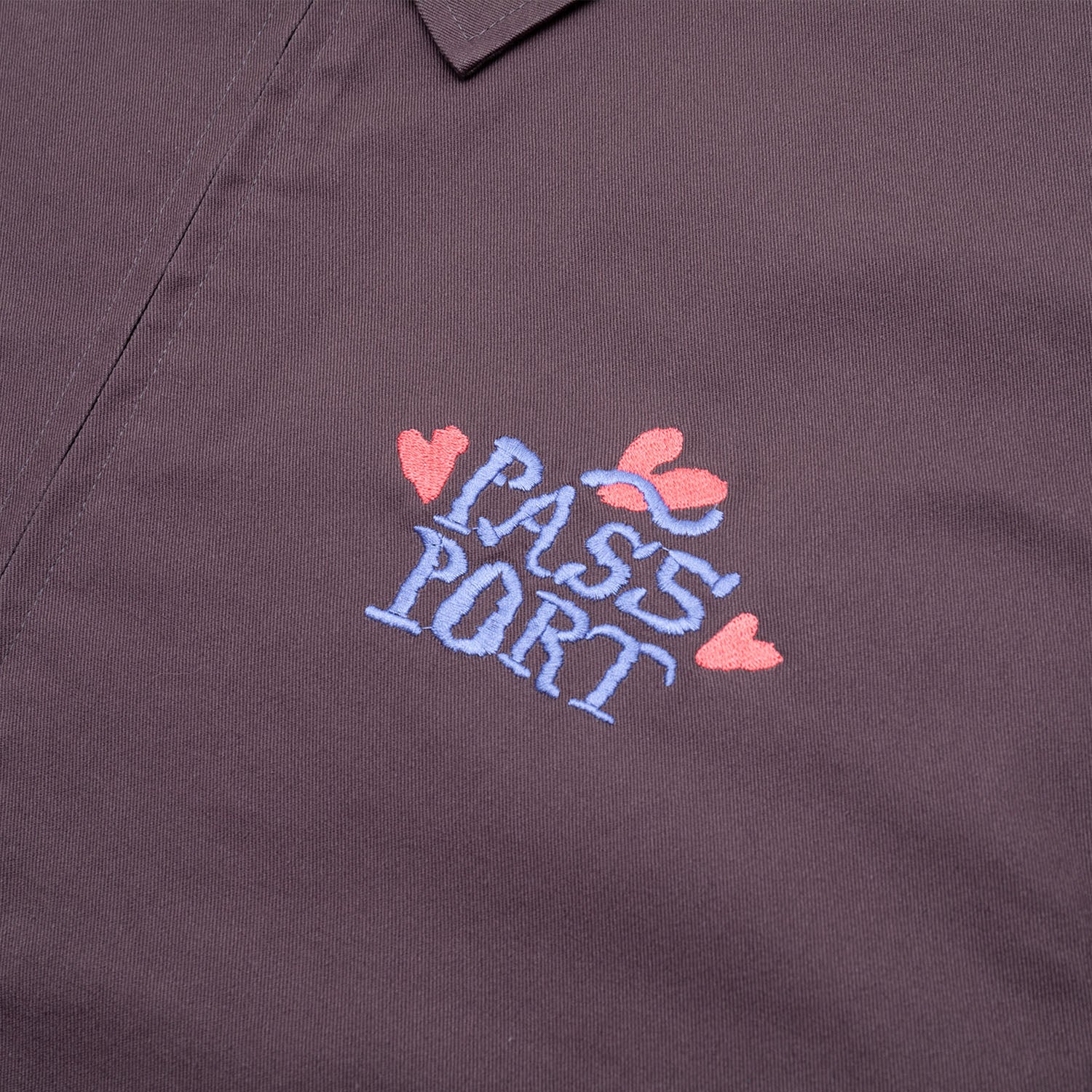 Pass~Port Yobbo Workers Jacket - Eggplant