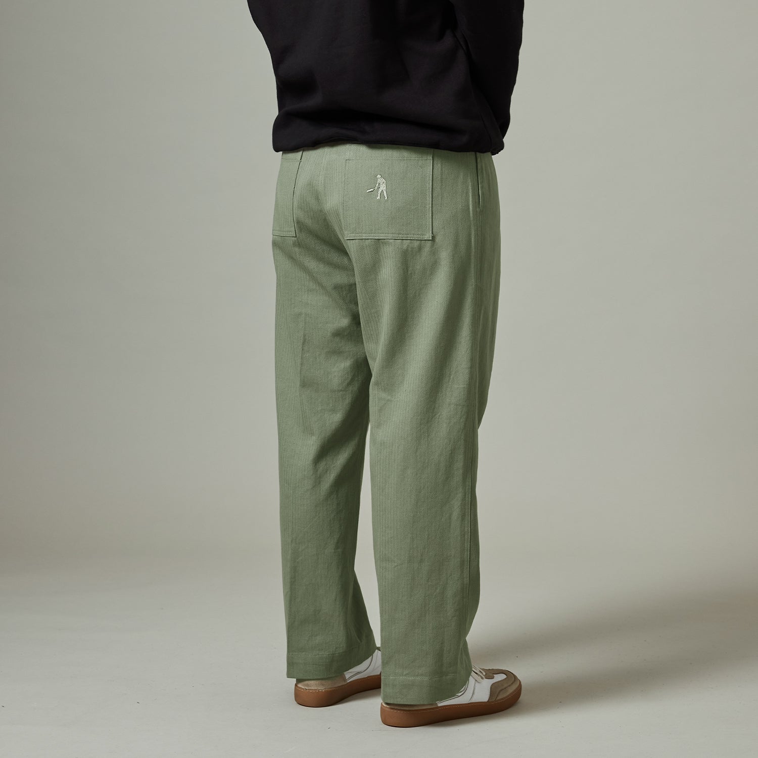 Pass~Port Herringbone Leagues Club Pant - Sage