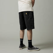 Pass~Port Double Knee Diggers Club Short - Washed Black