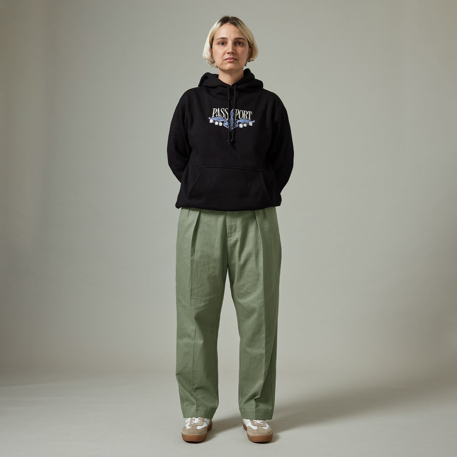 Pass~Port Herringbone Leagues Club Pant - Sage