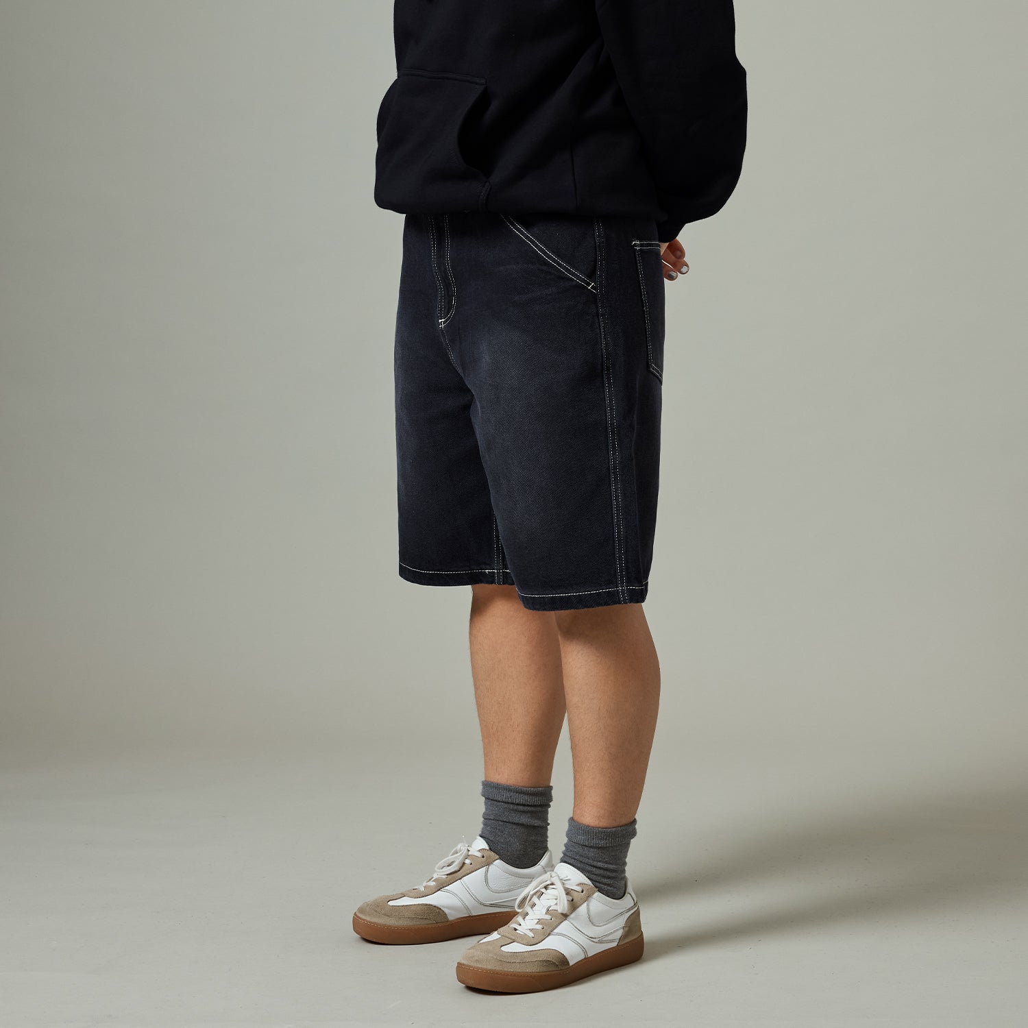 Pass~Port Workers Club Jean Short - Faded Washed Black – Pass~Port USA