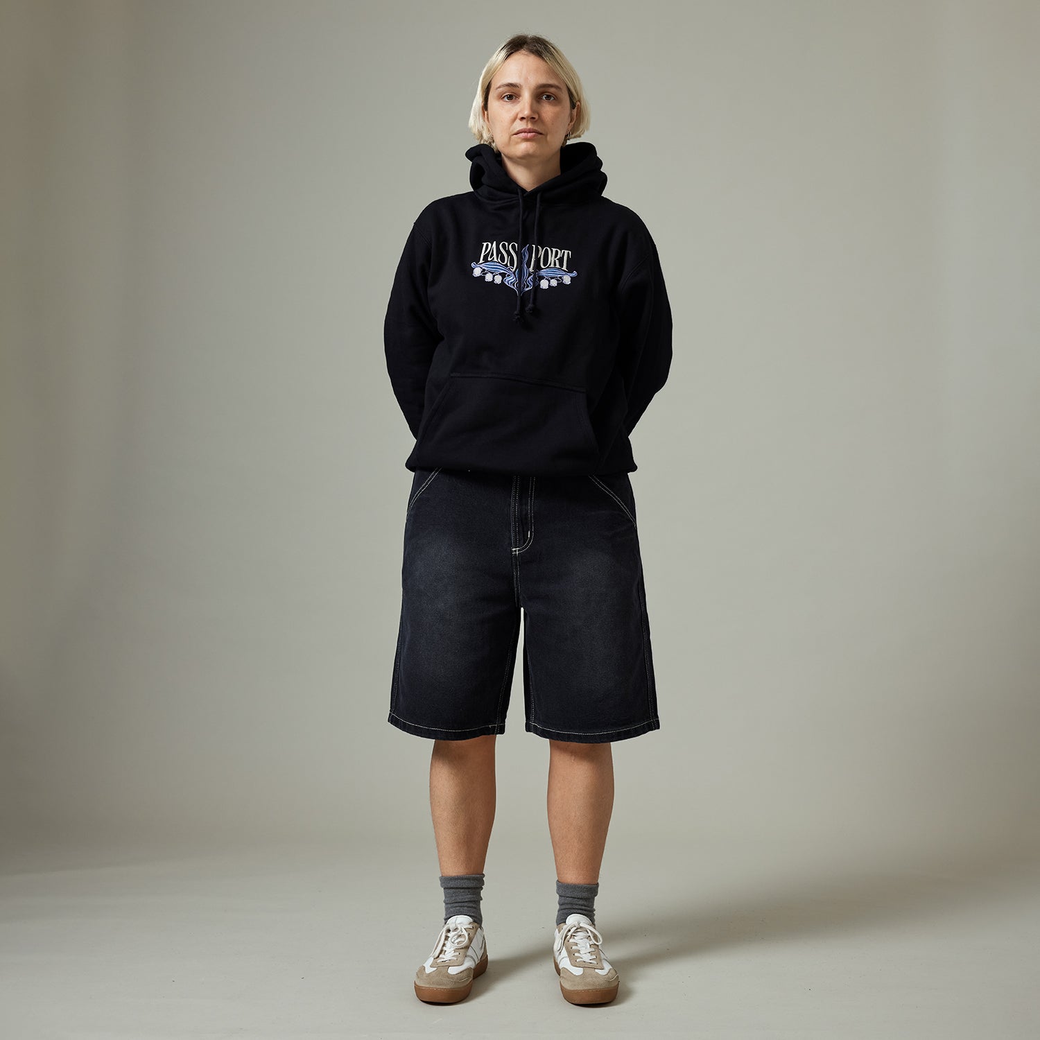 パンツ PASSPORT DENIM SHORTS WASHED BLACK ALCATRAZ DENIM SHORTS [WASHED BLACK] | Parallel