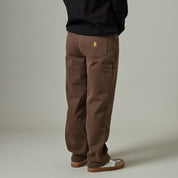 Pass~Port Double Knee Diggers Club Pant - Washed Brown