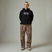 Pass~Port Herringbone Leagues Club Side Stripe Pant - Light Brown / Choc Stripe