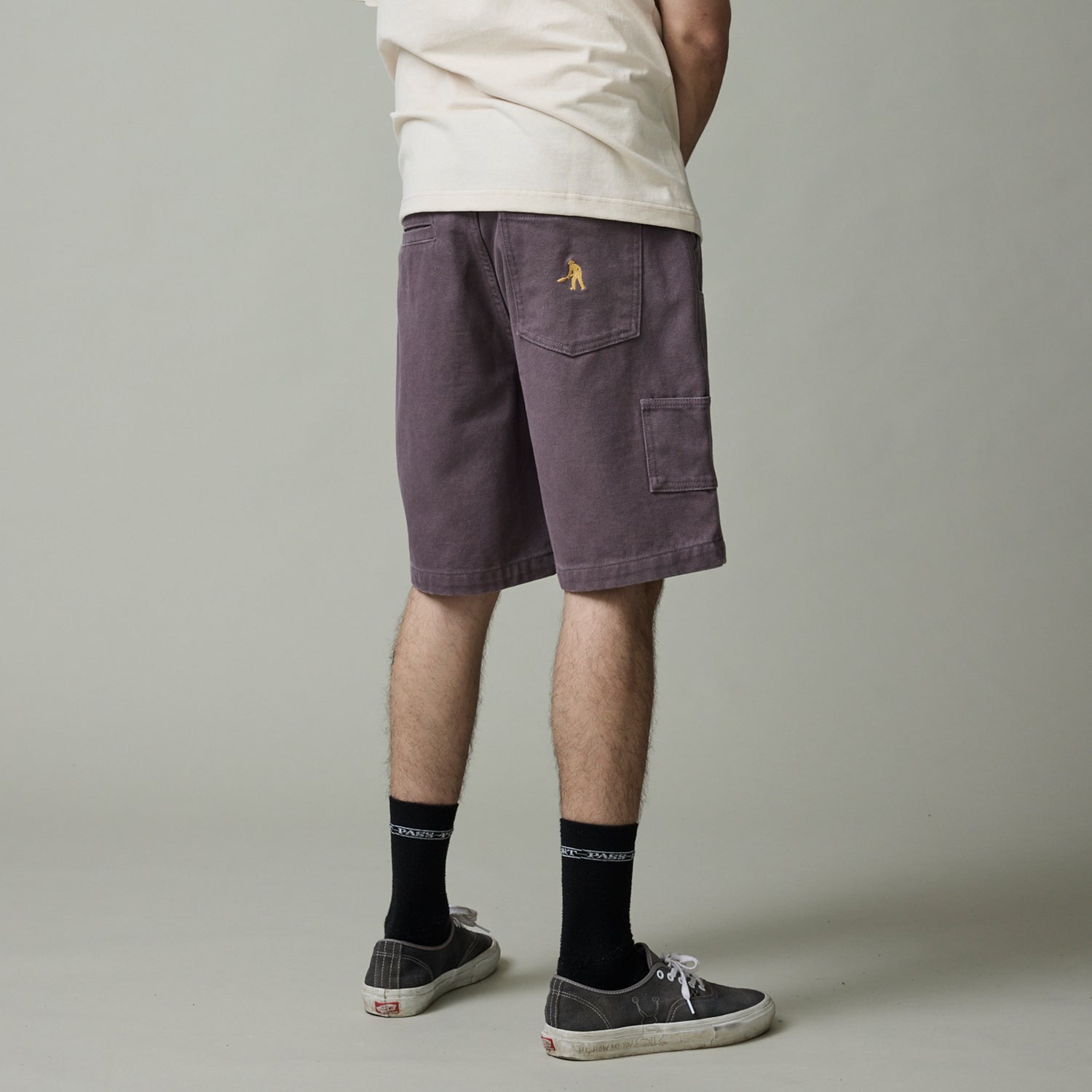 Pass~Port Double Knee Diggers Club Short - Washed Lilac