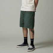 Pass~Port Double Knee Diggers Club Short - Washed Forest Green