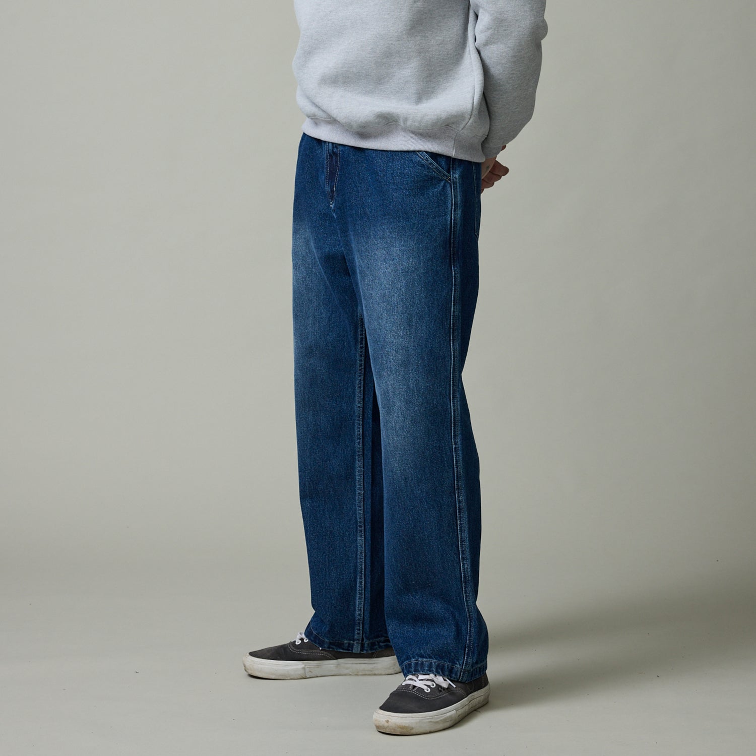 Pass~Port Workers Club Jean Pant - Faded Washed Dark Indigo – Pass 