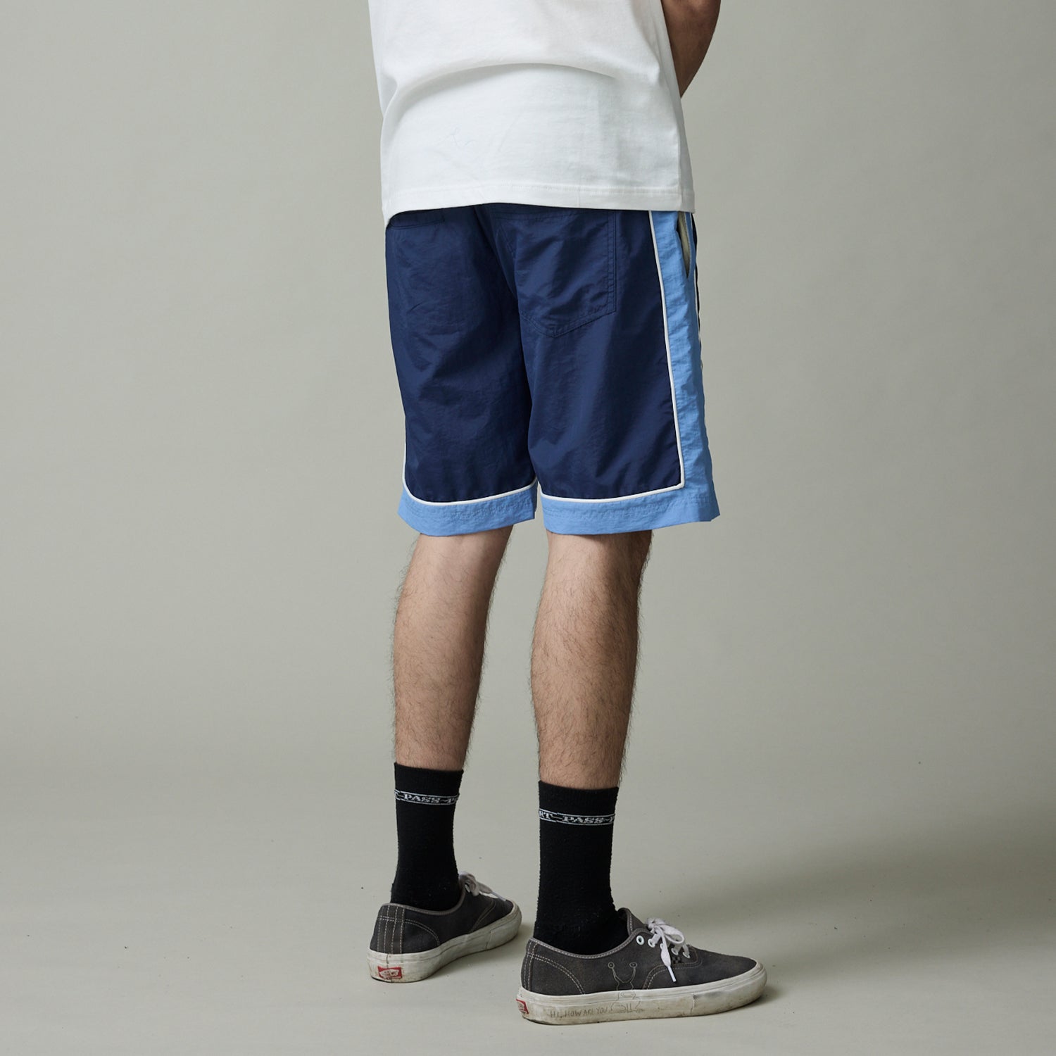 Pass~Port Tassle RPET Casual Short - Navy / Light Blue